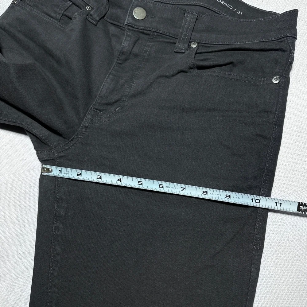 Fidelity Torino Jeans Mens 31x34 Slim Fit Stretch Made in USA Anchor Grey M21397